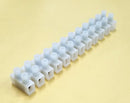 13-1208, Philmore 12 Position Euro Style Terminal Block Barrier Strip ~ 20A, 300V