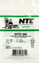 NTE189 PNP Silicon Transistor High Voltage Amplifier & Driver ~ TO-202N (ECG189)