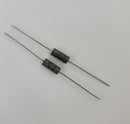 Lot of 2, PACIFIC N1A3W 0.5 Ohm 3 Watt Silicone Power Resistors 3W