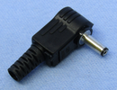 2049, Philmore 1.3mm I.D. x 3.5mm O.D. Right Angle Coaxial Power Plug