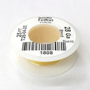 25' 28AWG YELLOW Hi Temp PTFE Insulated Silver Plated 600 Volt Hook-Up Wire - MarVac Electronics