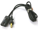 Eagle 22-BU, 10A @ 125V Miniature Plug Appliance Cord Set ~ 6 Foot Length