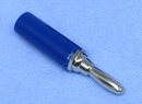 2349A BU, Philmore BLUE Insulated Male Banana Plug