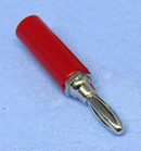 2349A RD, Philmore RED Insulated Male Banana Plug