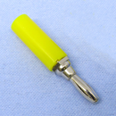 Philmore 2349A YL, YELLOW Insulated Male Banana Plug