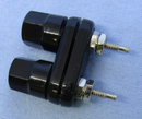 Philmore 2370 Dual BLACK Female Banana Binding Post