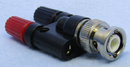 2390, Philmore Male BNC to Dual Female Banana Binding Post Adaptor