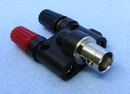 Philmore 2392 Female BNC to Dual Female Banana Binding Post Adaptor