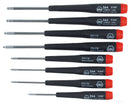 26490, Wiha 8 Piece Precision Ball End Hex Screwdriver Set - Inch