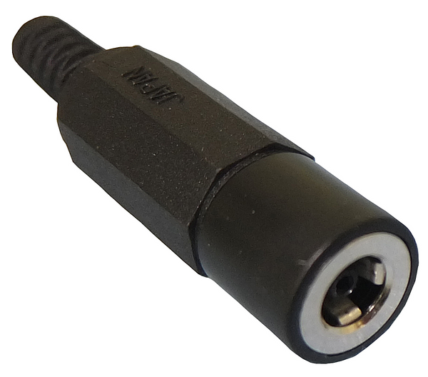 Philmore # 264, 3.3mm I.D. x 5.5mm O.D. w/ 1.0mm Center Pin Coaxial Power Jack