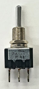 2A1-1, SPDT-ON-OFF-(ON) Mini Toggle Switch 6A @ 125V AC