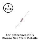 NTE 2W533 3.3M Ohm (3.3 Meg Ohms), 2 Watt, 2% Flame Retardant Resistor ~ 1 Pack