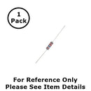 NTE 2W527 2.7M Ohm (2.7 Meg Ohms), 2 Watt, 2% Flame Retardant Resistor ~ 1 Pack