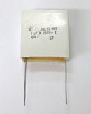 Mallory 1uF 250V DC Polyester Film Capacitors ~ MKT 1.58.50 GPF, S58105M250S - MarVac Electronics