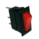 30-060, Philmore SPST ON-OFF, 12V Lighted Red Rocker Switch 15A @ 250V AC