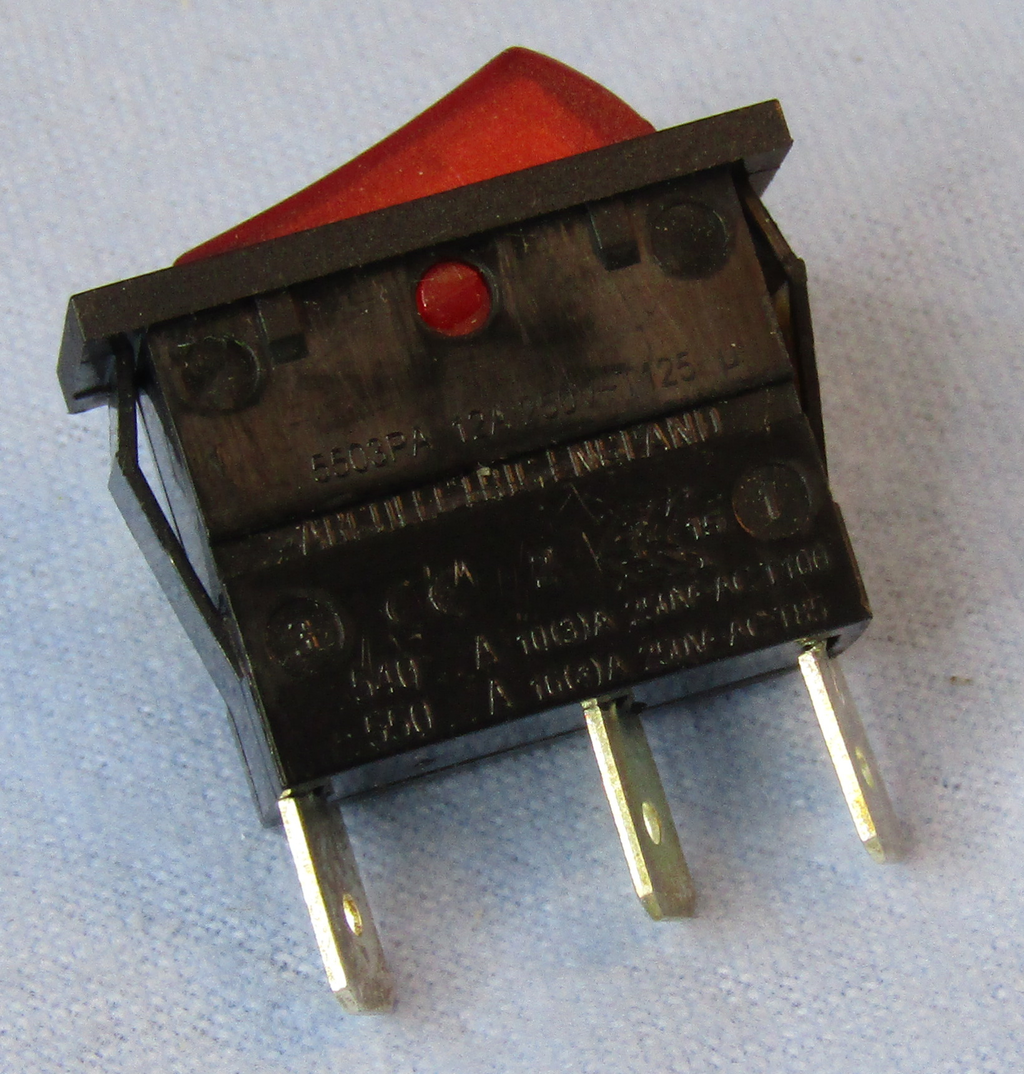 Interruttore A Bilanciere Philmore 30-882 SPST OFF-ON 15A 125-250V AC