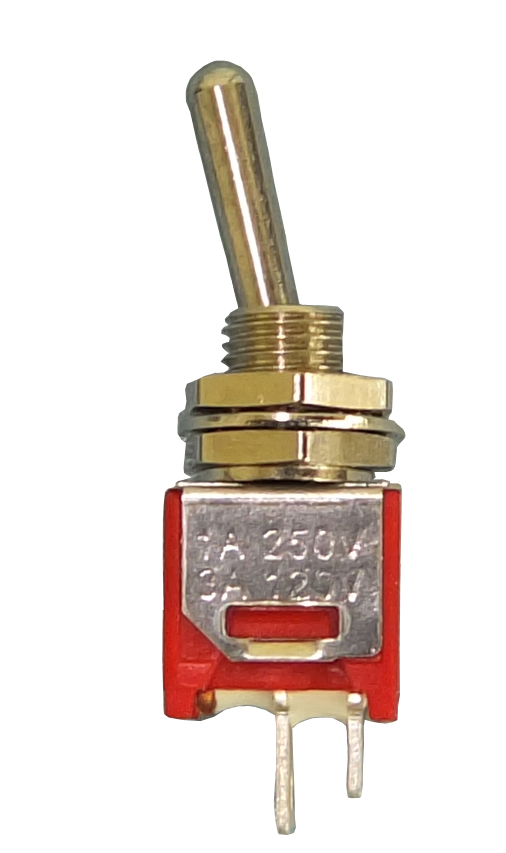 C & K Switches Interruttore a levetta 120 V/AC, 28 V/DC 5 A 1 x On / On