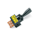 Philmore 30-12180 SPST ON-OFF Red LED Lit Paddle Toggle Switch 20A@12-14V DC