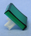 Philmore 30-14540 Green Lens for 0.60" x 0.85" Rectangular Lighted Push Button