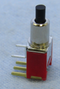 Philmore 30-20507 SPDT ON-(ON) Momentary Push Button Switch, Right Angle