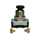 30-457. Philmore SPST OFF-(ON) Mom ON Black Push Button Switch 6A@120V AC
