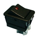 30-866, Philmore  DPST ON-OFF, 125V Red Lighted Rocker Switch 20A@250V AC