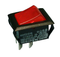 Philmore 30-867 DPST ON-OFF, 125V Red Lighted Rocker Switch 20A@250V AC