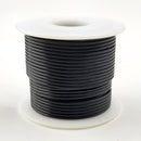 24 AWG Gauge Solid BLACK 300 Volt, UL1007 PVC Hook Up Wire 100ft Roll 300V