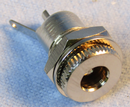 306, Philmore 2.85mm I.D. x 5.6mm O.D. Panel Mount Coaxial Power Jack