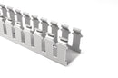 HellermannTyton 181-15509 SL1.5X1.5G4 GRAY Slotted Wall Duct 1.5"W x1.5"H x72"L