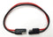 2 Pin 10 Gauge Bullet Type Trailer Connector Harness w/ Red & Black Wire 32-1010