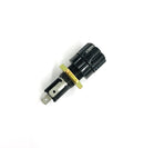 Littelfuse 342038 3AG Panel Mount Fuse Holder with Fluted Body Bayonet Knob