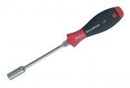 34771, Wiha Nut Driver with Hex Bolster and SoftFinish Handle, 3/8 x 125mm