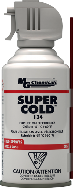 MG Chemicals # 403A-285G 134 Plus 10oz (Aero) Super Cold Spray