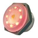 44-1204, Philmore 3-15V DC RED LED Lighted Intermittent Piezo Sounder ~ 95dB