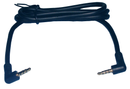 Philmore 44-474 12 Foot Right Angle Male to Male 3.5mm TRRS Stereo Plug Cable