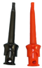 Philmore 450 Insulated Hook-On Test Prods ~ 2 Pack (1 Red & 1 Black)
