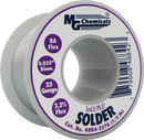 MG Chemicals 4884-227G, 227 gram (0.5 lb.) Roll of Sn63/Pb37, (23ga) .025'' Diameter Rosin Flux Core Solder