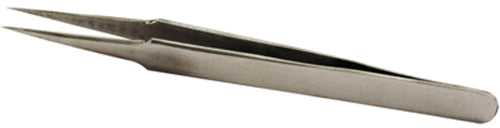 4-1/2" Stainless Steel Non-Magnetic Tweezers ~ #4 Tapered Extra Fine Tip