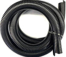 25 Foot Black Split Loom 2'' Diameter Flexible Convoluted Tubing
