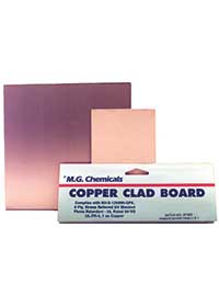 MG Chemicals # 550 Double Sided Copper Clad Board, 1/16" x 6" x 6"