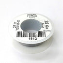 25' 28AWG GREY Hi Temp PTFE Insulated Silver Plated 600 Volt Hook-Up Wire - MarVac Electronics