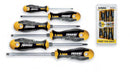 53167, Felo 6 Piece Ergonic® Slotted & Phillips Screwdriver Set
