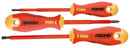 53175, Felo 3 Piece Ergonic® Slotted-Phillips Insulated Screwdriver Set