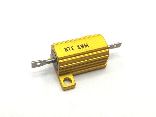 NTE # 5WM150, 500 Ohm 1% 5 Watt Metal Power Resistor 5W