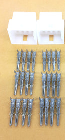 Philmore 61-112, 1 Pair of 12 Pin 0.062" Male Molex Connectors w/24 Male Pins