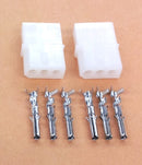 61-243, Philmore 1 Pair 3 Pin 0.093" Female Molex Connectors w/6 Female Pins