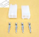 Philmore 61-302, 1 Pair of 2 Circuit In-Line 0.093" Male Pin 3191 Connectors