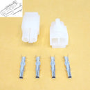 Philmore 61-342, 1 Pair of 2 Circuit In-Line 0.093" Female Pin 3191 Connectors