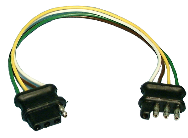 Philmore # 65-1604, 4 Wire Automotive Trailer Harness with 16AWG Wire ~ 1 Foot